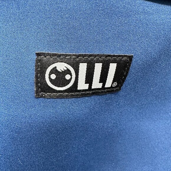 OLLI Backpack Bucket Cooler Navy Blue Insulated Bag Carry All Neoprene Zip - Picture 4 of 8